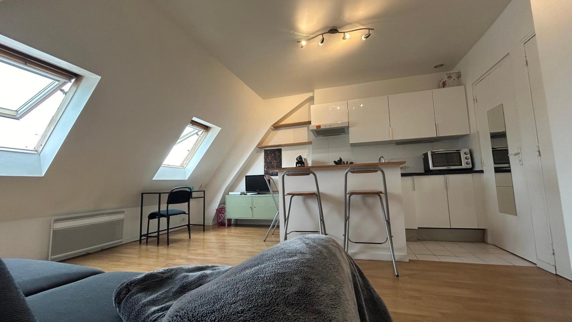 Porte Maillot Immeuble Haussmannien Apartamento *